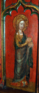 Mary Magdalene from the 15th century screen November 2009